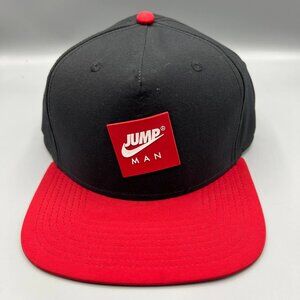Nike Air Jordan Hat Men Black Red Jumpman Snap Back Cap‎